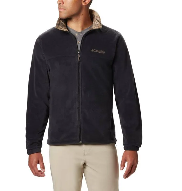 Columbia Men's PHG Fleece Jacket - Tall - XLT - Black