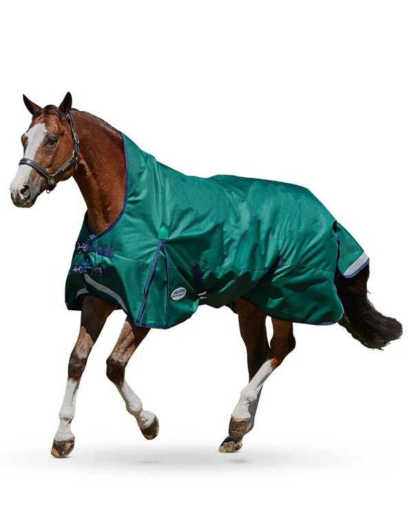 Weatherbeeta ComFiTec Plus Dynamic - High Neck, Lite, Hunter/Navy