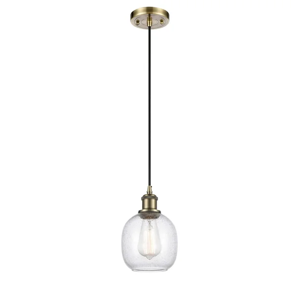 Innovations Lighting-Belfast 1 Light Mini Pendant-516-1P-AB-G104-LED