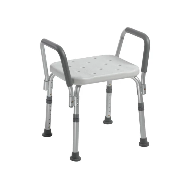 Drive Medical Knock Down Bath Bench with Padded Arms