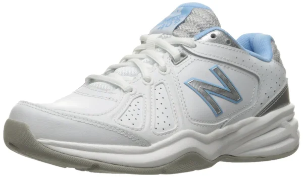 New Balance Women's 409V3 Training Shoes - Wide - White, 8