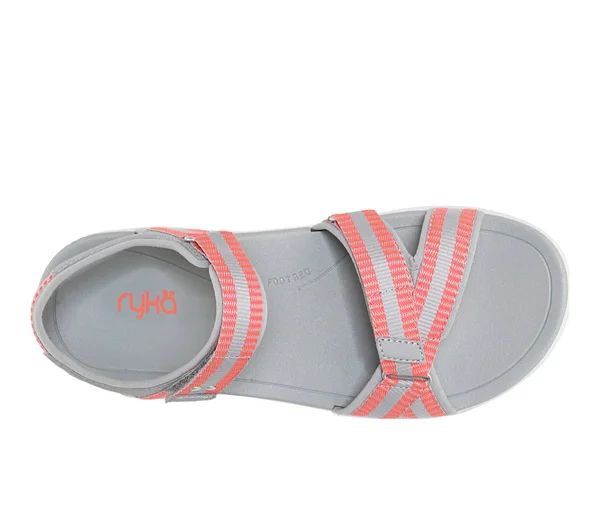Women's Ryka Savannah 2 Outdoor Sandals in Paloma Grey Size 6.5 Medium