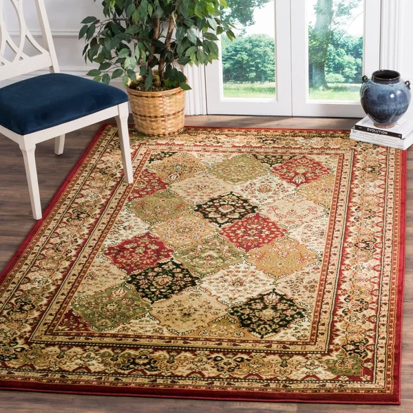 Safavieh Lyndhurst Multi/Red 6 ft. x 6 ft. Square Area Rug