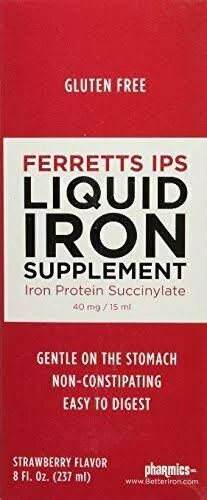 Pharmics Ferretts IPS Iron Supplement - 2 Pack 8 fl oz (Pack of 2)