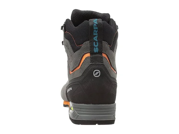 Scarpa Men's Zodiac Plus GTX Boot - 40 - Shark/Orange