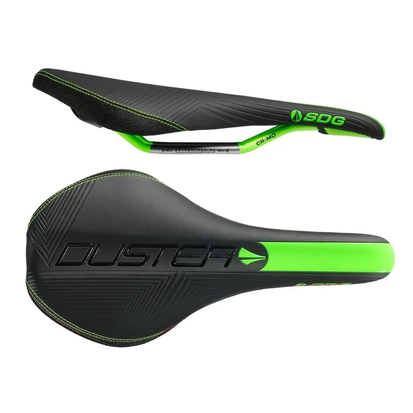 SDG Duster P Mtn Cro-Mo Saddle Black/Neon Green