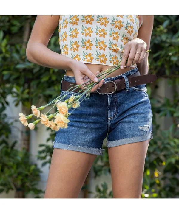 Silver-Jeans-Co. Suki Mid-Rise Curvy Fit Shorts L53960SGX351 Indigo, 25