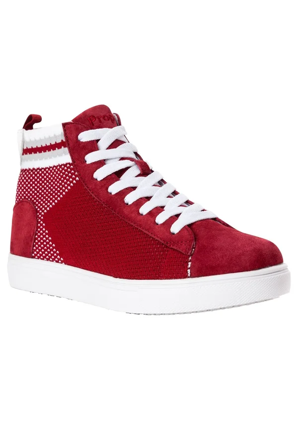 Propet Women's Nova Hi-top Sneakers - Dark Red