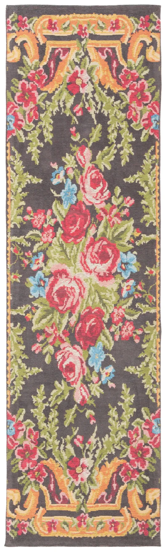 Safavieh 5& x 8& Clv-Classic Vintage CLV112F Grey, Rose Rug