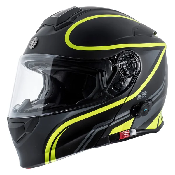 Torc T-28 Vapor Full Face Modular Motorcycle Helmet Vapor Hi-Viz Yellow, S