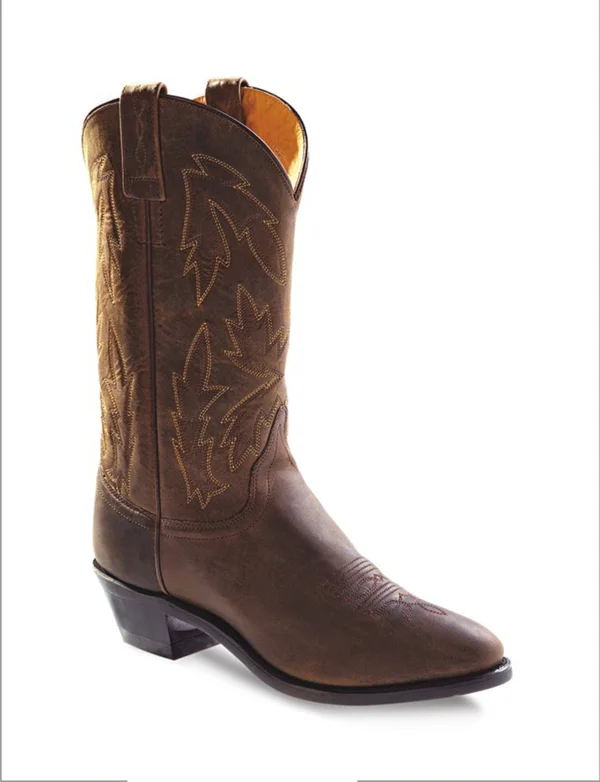 Old West Women's Leather Apache Western Boots