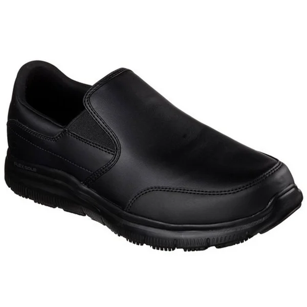 Skechers Work Flex Advantage Mens Shoes - Size 10 (45), Black