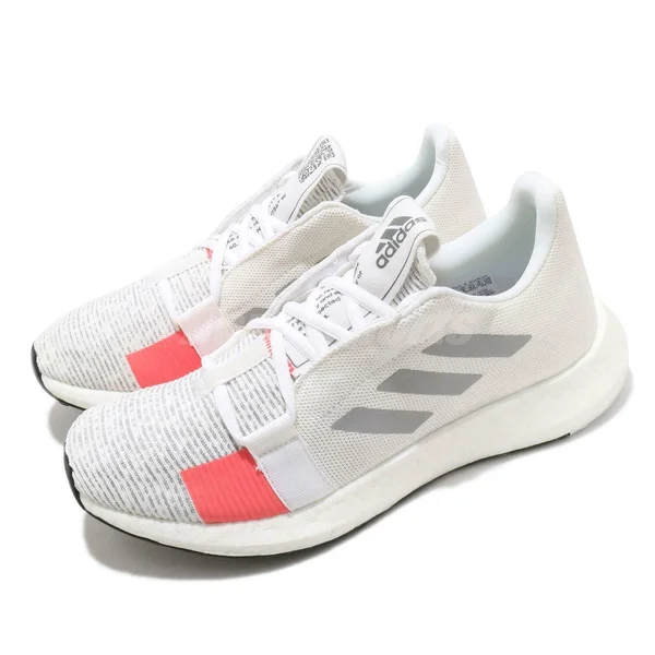 Adidas Senseboost Go M White Grey Solar Red Men Running Shoes Sneakers G27403