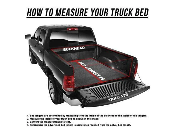DNA Motoring for 15-18 Ford F150 Truck 5.5ft Short Bed Hard Solid Tri-Fold Clamp-On Tonneau Cover 16 17 TTC-HARD-015
