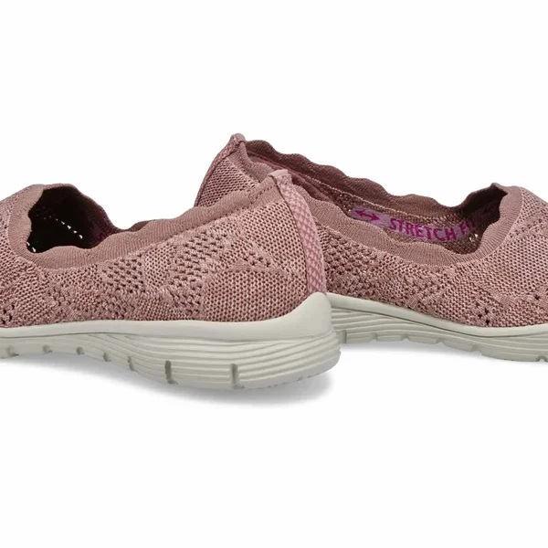 Skechers Women's Seager Bases Covered Slip on Shoe