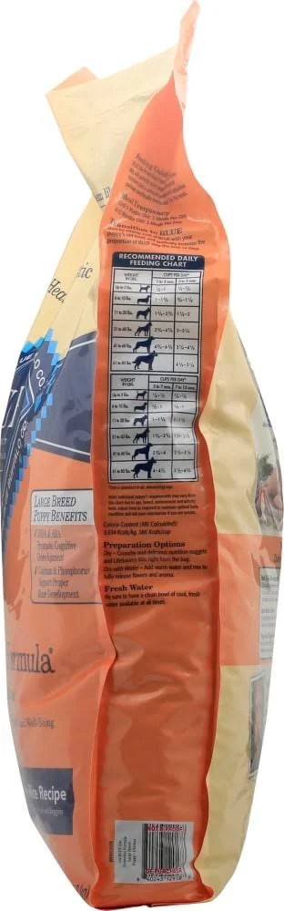 Blue Buffalo Life Protection Formula Dog Food, Chicken and Brown Rice Recipe, Large Breed Puppy - 24 lbs (10.8 kg)