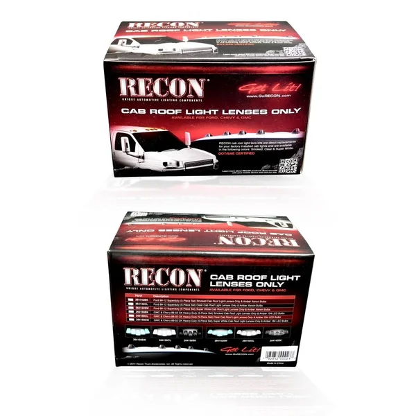 Recon 264142CL Clear Cab Lights Ford 1999-2013