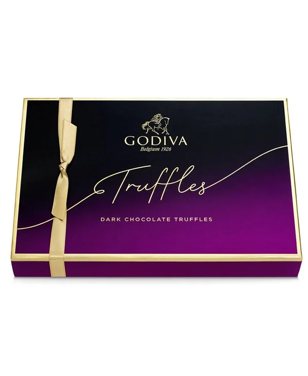 Godiva 24-Piece Dark Chocolate Truffles Gift Box