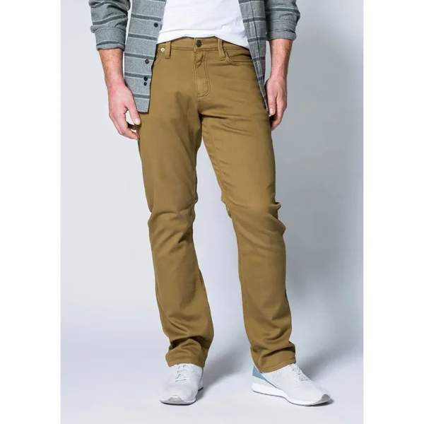 DU/ER Men's No Sweat Relaxed Fit Pant - 30x30 - Tobacco