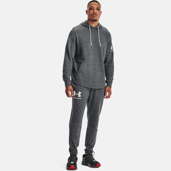 Under Armour Men's Rival Terry Joggers - Gray, 4XLT
