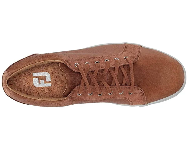 FootJoy Men's Club Casuals Blucher 79055 - Taupe - 7.5 - Wide