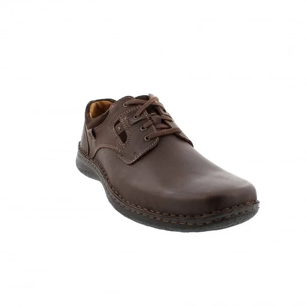 Josef Seibel Anvers 36 43390-994330 Brown Leather Mens Lace Up Shoes