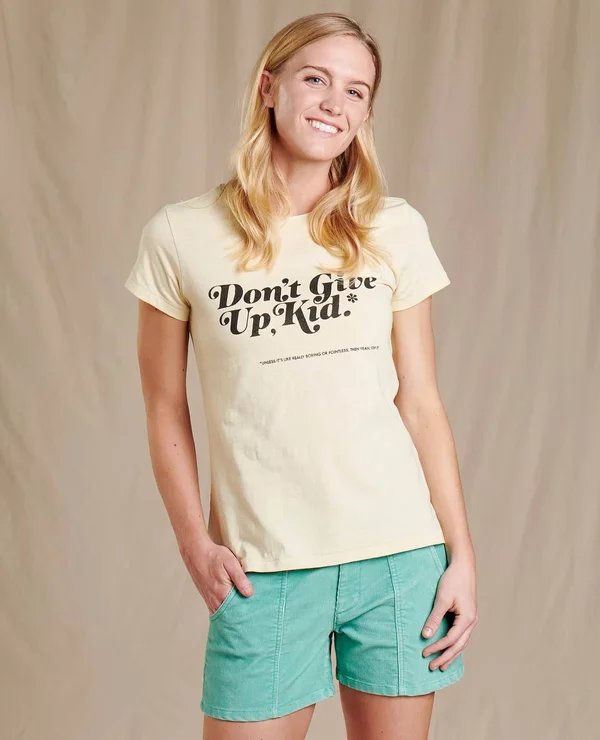 Toadu0026Co Primo Daily Short Sleeve Tee - Women's Sunset Vintage Wash - S