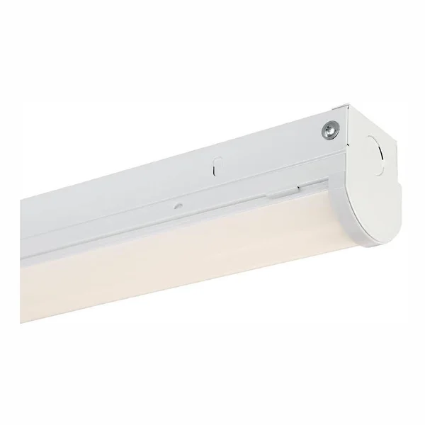 EnviroLite 8 ft. 600-Watt Equivalent Integrated LED White MV 10 - 067 Lumens Linear Strip Light, 5000K
