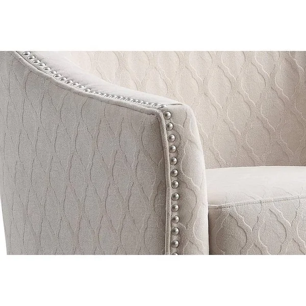 Emerald Home Kismet Accent Chair-Buff