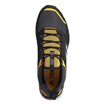 Adidas Terrex Agravic TR GORE-TEX Trail Running Shoes - Men - Grey Six, Cloud White, Solar Gold - 11