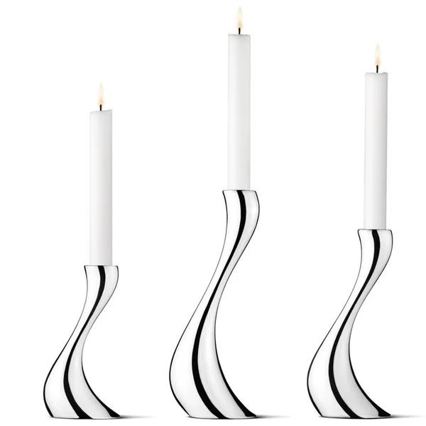 Georg Jensen - Cobra Candleholder - 3 Piece Set
