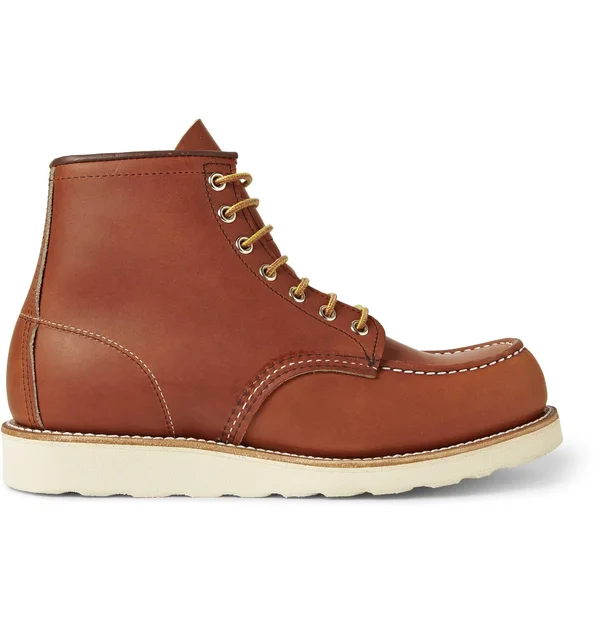 Red Wing Shoes - Men - 875 Moc Leather Boots Brown