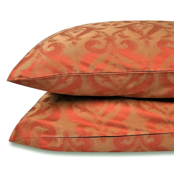 Just Linen 400 Thread Count 100% Egyptian Quality Cotton, Coordinated Geometric & Abstract Design, Abbey Stone Color, Elegan