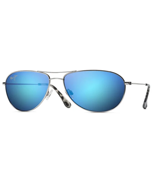 Maui Jim Sea House Sunglasses Silver, Neutral Grey