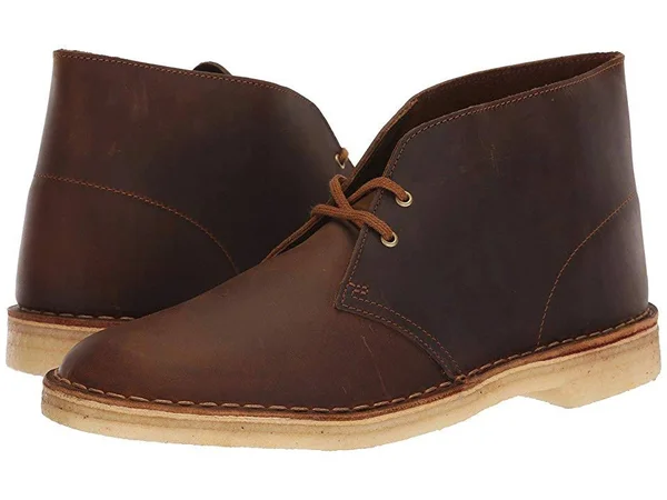 Clarks Men's Desert Boot, Beeswax Leather Size: 7.5 M