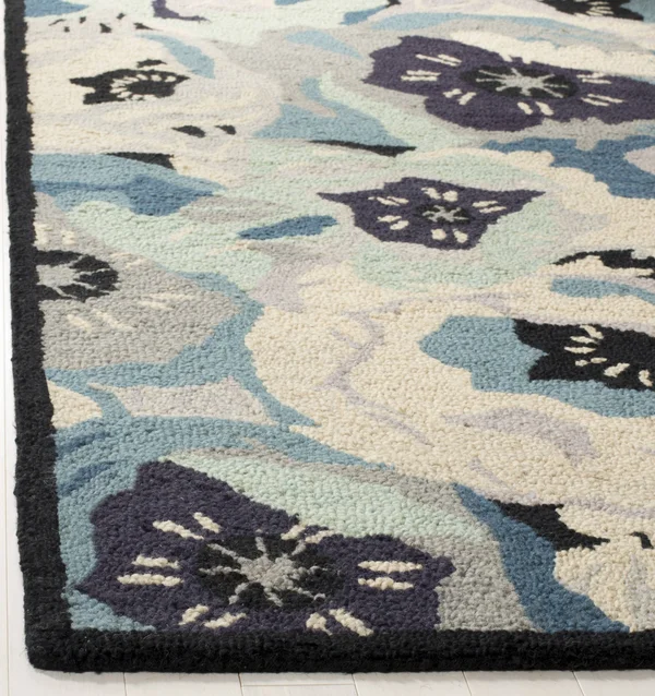 Safavieh Martha Stewart MSR4872B Blue Rug 8&X 10& Rectangle