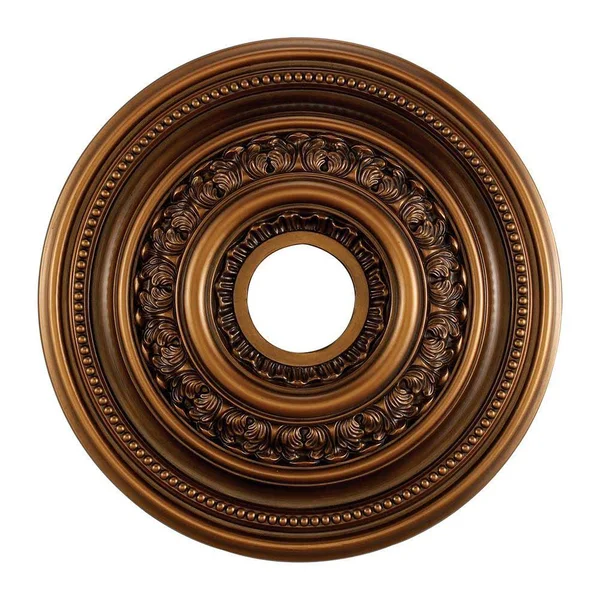 Titan Lighting English Study 18 in. Antique Bronze Ceiling Medallion