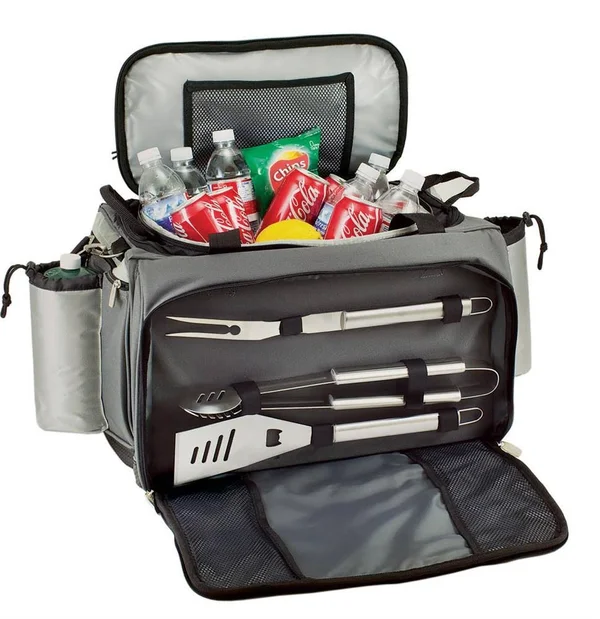 Kansas Jayhawks Vulcan Cooler & Propane Grill, 16" x 8" x 7"