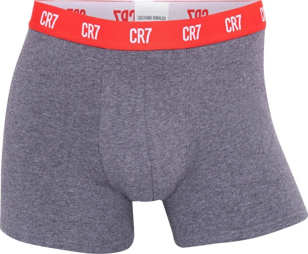 CR7 Cristiano Ronaldo Men's Basic Trunk, Pack of 3 - Multi - Size 2XL