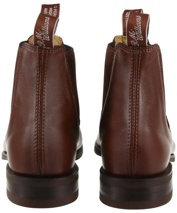 Men's R.M. Williams Comfort Craftsman Boots - H Fit - Dark Tan