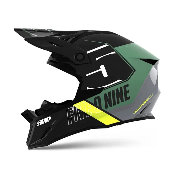 509 F01009400-160-110 Altitude 2.0 Cold Wheather 2X-Large Maroon/Teal Off-Road Helmet