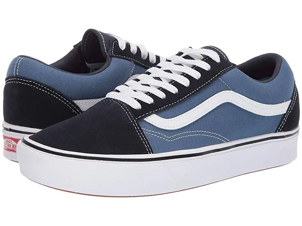 Vans Unisex ComfyCush Checkers Old Skool (6.5)