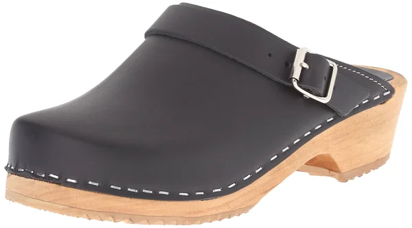 Mia Women's Alma Black Clog, Size: 9