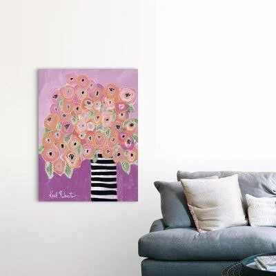 Already Famous by Kait Roberts - Painting Print on Canvas Winston Porter Format: Wrapped Canvas, Size: 48x22 H x 36x22 W x 1.25x