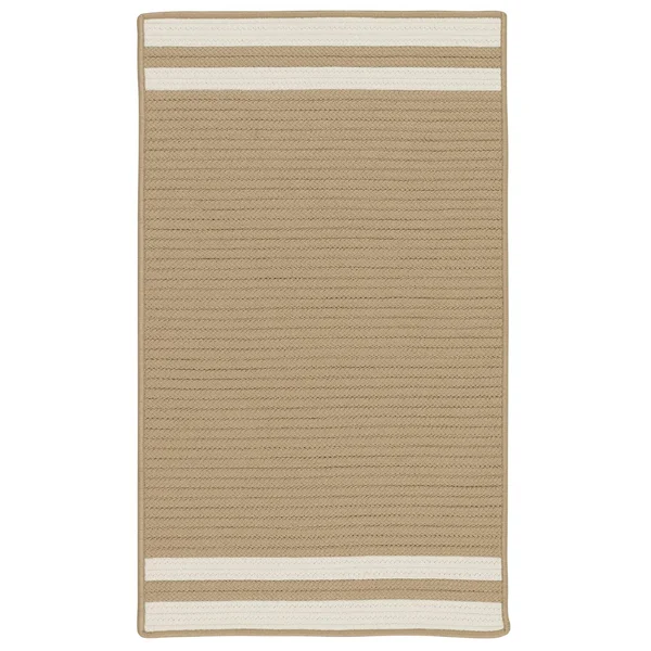 Colonial Mills DE55 Denali End Stripe Ivory 8'x10' Rug