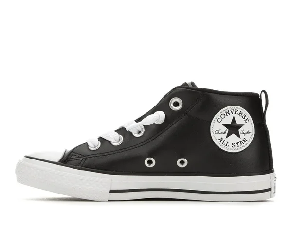 Converse Kids Chuck Taylor All Star Street Leather Mid Top Sneaker