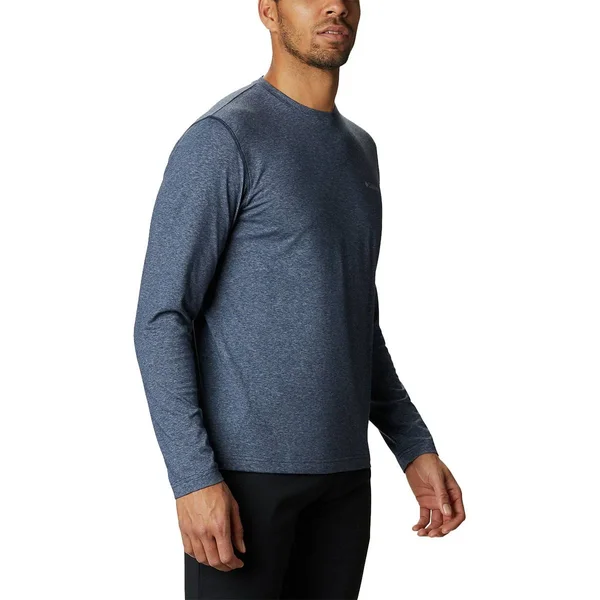 Columbia Men's Thistletown Park Long Sleeve Crew Neck Shirt - L - Blue