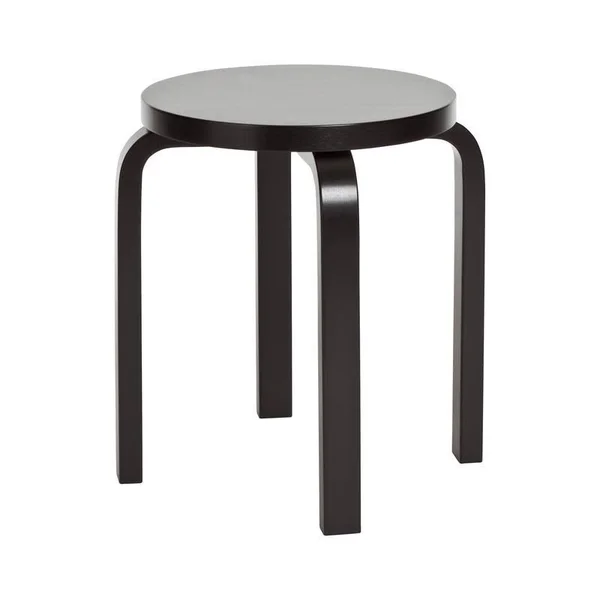 Artek Aalto Stool E60 - Blue - Birch