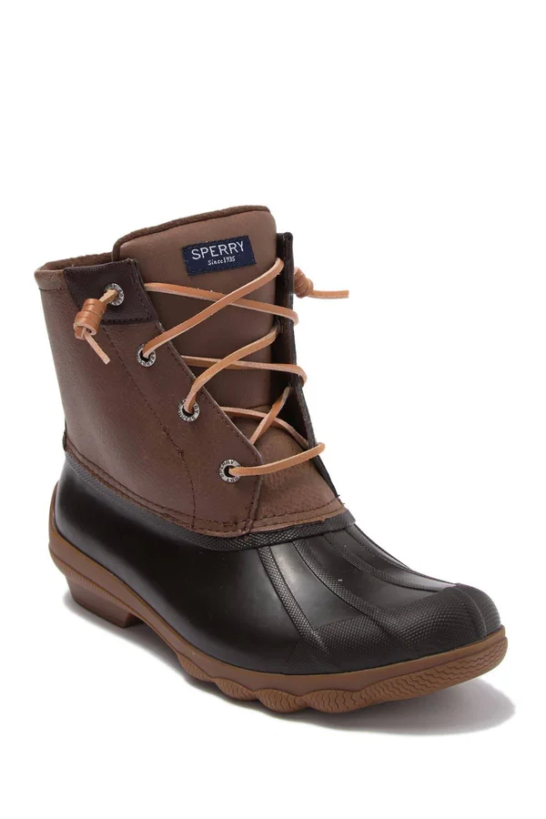 Women's Sperry Syren Gulf Duck Boot Brown - Size 5M
