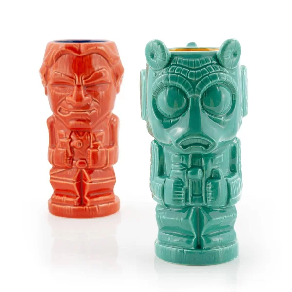 Geeki Tikis Star Wars Han Solo & Greedo Mugs - Star Wars Tiki Style